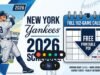 Calendario de los New York Yankees 2026: fechas clave, serie Metro y PDF imprimible