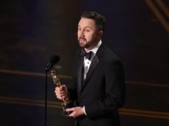 El editor de ‘Battle After Battle’, Andy Jorgensen, se vuelve viral por besar a su pareja después de ganar un Oscar