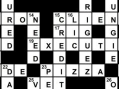 Solución de crucigramas del 16 de marzo de 2026