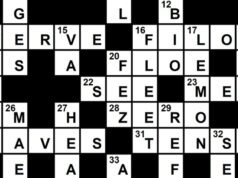 Solución de crucigramas del 23 de marzo de 2026