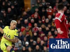 Richarlison salvó un punto tardío para los Spurs contra el Liverpool para aliviar la presión sobre Tudor | primera división