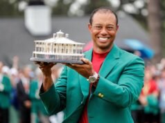 Tiger Woods aún se recupera de su lesión y permanece en silencio en el Masters
