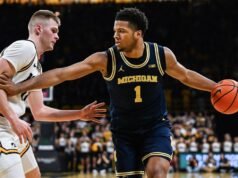 El No. 3 Michigan superó a Iowa para mantenerse invicto en el juego Big Ten