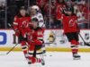Partido de la NHL: los Devils vencieron a los Rangers después del triplete de Jack Hughes