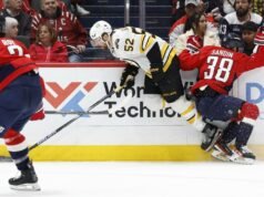 Los Bruins derrotaron a los Caps en una tanda de penaltis, poniendo fin a una racha sin victorias