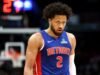 Informe: Cade Cunningham, estrella de los Pistons, fuera por colapso pulmonar