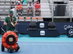 Todos los partidos del Miami Open aplazados por lluvia
