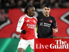 Bayer Leverkusen vs Arsenal: octavos de final de la Liga de Campeones, partido de ida – en vivo | campeonato