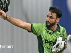 Salman Agha: el tenista paquistaní fue amonestado tras un polémico partido con Bangladesh