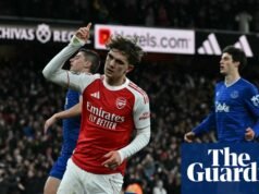 Max Dowman bate récord mientras el Arsenal lucha por el título con una victoria tardía sobre el Everton | primera división