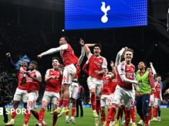 Día de St Totteringham: el Arsenal lo celebra antes que nunca