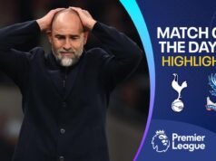 Premier League: avance del partido Tottenham Hotspur 1-3 Crystal Palace
