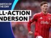 Análisis del partido del día: Elliot Anderson protagonizó Nottingham Forest