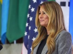Melania Trump recibe a sus homólogos globales y representantes de tecnología para discutir sobre niños, educación y tecnología.