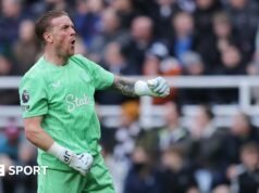 La parada de Jordan Pickford: ¿Qué tan buena fue la parada del portero del Everton?