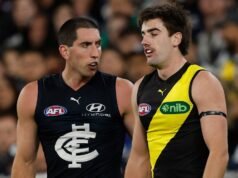 Noticias de la AFL 2026 | Resultados, vídeos, momentos destacados del partido Carlton Blues vs Richmond Tigers; Jonty Faull ataca a Jacob Weitering; suspendido por un partido