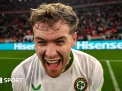 Brentford y el capitán de Irlanda, Nathan Collins, sobre su sueño de la Copa del Mundo