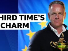 ‘Vamos por tercera vez’: Donald lidera Europa en la Ryder Cup