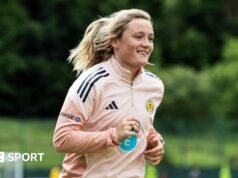 Erin Cuthbert: la vicecapitana de Escocia dice que su papel es “un gran honor”