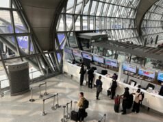 Nuevo sistema de mostrador de transferencias en el aeropuerto Suvarnabhumi de Bangkok (puertas D y terminal satélite)