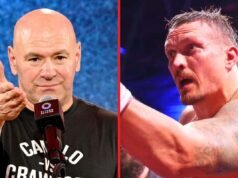 Dana White quiere que Oleksandr Usyk pelee contra el campeón invicto Zuffa: “El mejor contra el mejor”