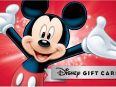 Compra tarjetas de regalo de Disney por valor de $200 por $180