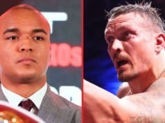 Fabio Wardley resume que Oleksandr Usyk eligió a Verhoeven en la pelea indiscutible