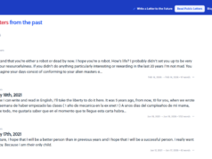 Envía una carta a tu yo futuro con FutureMe