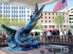 Estatua de Los Lagartos en El Paso, Texas