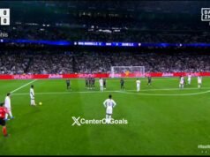 Rüdiger y Valverde ayudaron al Real Madrid a adelantarse en la primera parte
