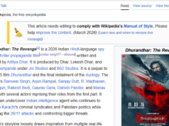 Páginas de Wikipedia para ‘Dhurandhar’ y ‘Dhurandhar: The Revenge’ bloqueadas; Los editores debaten sobre la etiqueta “película de propaganda”