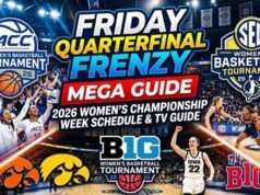 Cuartos de final del Crazy Friday: calendario y guía de televisión de la semana del campeonato femenino 2026