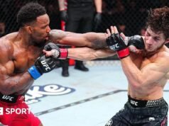 UFC Londres: Movsar Evloev derrotó a Lerone Murphy para frustrar las esperanzas de campeonato