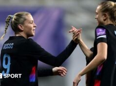 Inglaterra venció a Ucrania 6-1 para lograr la ‘clara victoria’ que exigía Sarina Wiegman