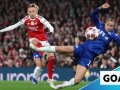 ‘¡Qué shock!’ – Kelly duplicó la diferencia del Arsenal contra el Chelsea.