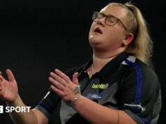 Fallon Sherrock puso fin a la racha de 114 victorias consecutivas de Beau Greaves