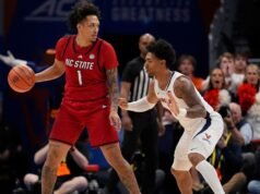 Predicciones, probabilidades y tiempo de los Primeros Cuatro de 2026: NC State vs. Texas selecciones de expertos en una racha de 65-44