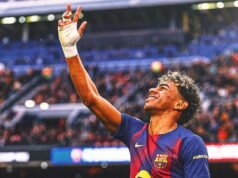 Lamine Yamal dijo que le regalará el balón del importante hat-trick a su madre