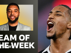 El equipo de la semana de Troy Deeney: Sels, Gabriel, Anderson, Wharton, Summerville, Pedro