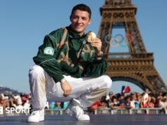 Gimnasia: el campeón olímpico Rhys McClenaghan está listo para volver a montar a caballo con arcos después de una lesión