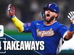 4 puntos extraídos del partido de cuartos de final del clásico mundial de béisbol de Venezuela contra Japón