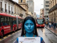 Un avatar de IA se postula para un cargo en Colombia