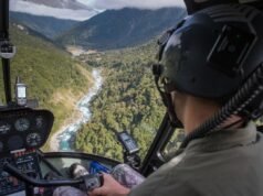 Pesca en helicóptero en Cedar Lodge | Desembalar la caja