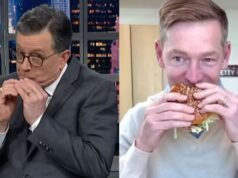 Stephen Colbert analiza el infame lanzamiento de hamburguesas del CEO de McDonald’s