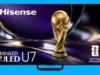 Hisense revela televisores 2026 U7 y U6 con MiniLED y puntos cuánticos