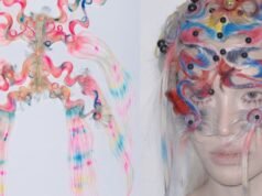 Libro de arte de pelucas “Space Creatures” publicado por Tomihiro Kono