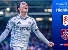 Fulham se acercó a un puesto de clasificación europea con victoria sobre Burnley