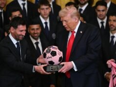 Lionel Messi asistió, pero David Beckham se perdió el extraño viaje del Inter Miami a la Casa Blanca de Donald Trump