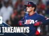 4 puntos extraídos de la victoria del equipo estadounidense en el béisbol de talla mundial sobre República Dominicana