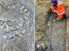 Misteriosa bóveda y lápida con siniestra calavera tallada descubiertas en Canterbury